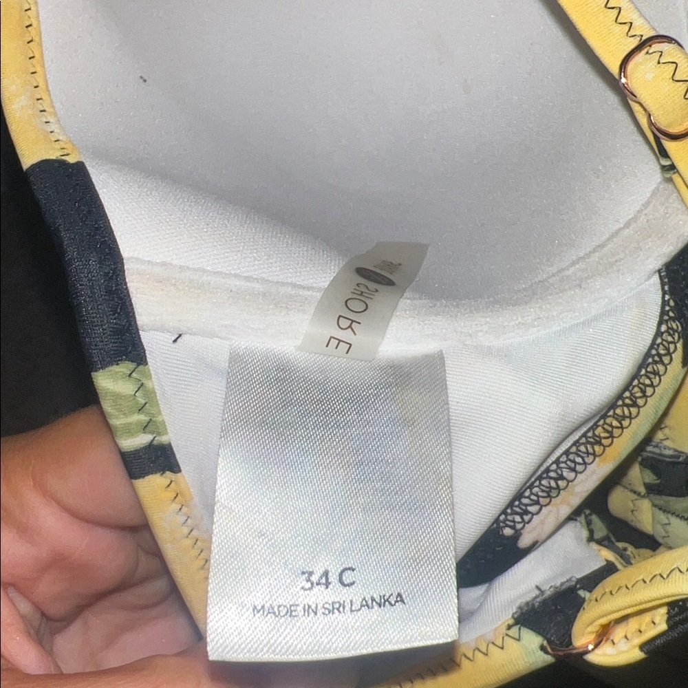 Shade and shore lemon bikini top - Picture 3 of 3